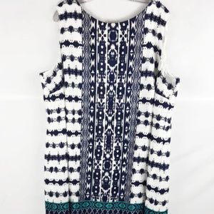 Madison Leigh Woman Blue/White Dress